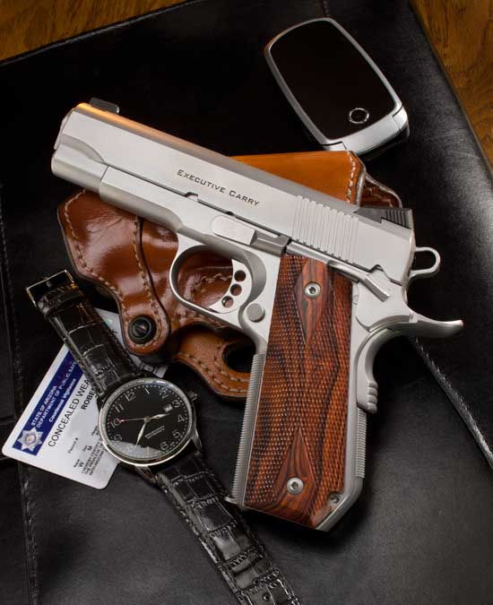 Click to enlarge Ed Brown Executive Carry 4.25 Bobtail S/S 45 ACP